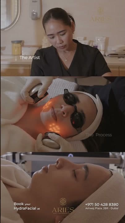 The HydraFacial Process at Aries video thumbnail